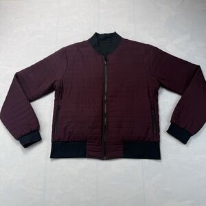 Road Runner Reversible Quilted Bomber Jacket Women M